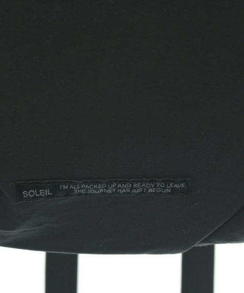 Soleil（ソレイユ）バックパック・リュック 黒 サイズ:- レディース/2200638170146