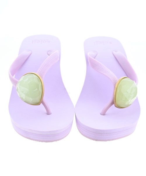 Soleil（ソレイユ）サンダル 紫 サイズ:L(24.5cm位) レディース/2200663100248