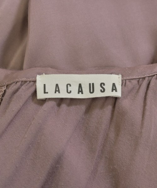 LACAUSA（ラアカウサ）オールインワン/サロペット ピンク サイズ:S レディース/2200727018199