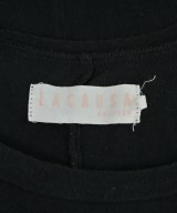 LACAUSA（ラアカウサ）Tシャツ・カットソー 黒 サイズ:XS レディース/2200719337062