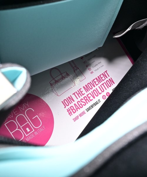 SAVE MY BAG（セーブマイバッグ）ハンドバッグ 青 サイズ:- レディース/2200638724844