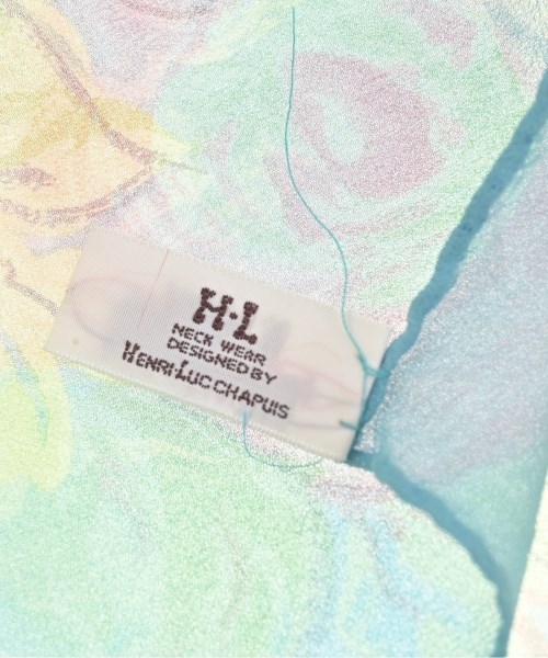 Henri-Luc Chapuis（アンリ・リュ・シャピュイ）バンダナ・スカーフ 青 サイズ:- レディース/2200670782307