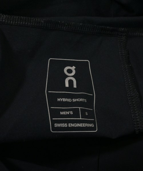 On（オン）ショートパンツ 黒 サイズ:S メンズ/2200634061042