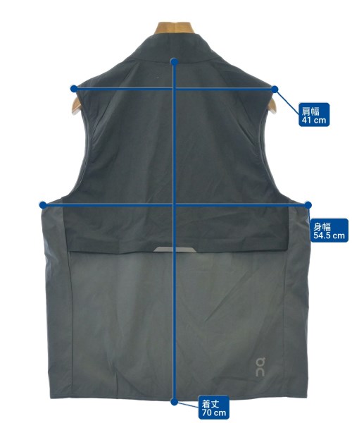 On（オン）カジュアルシャツ 黒 サイズ:L メンズ/2200646333465