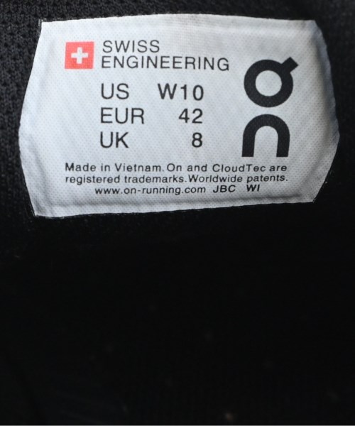 On（オン）スニーカー 黒 サイズ:US10(28cm位) メンズ/2200651973038