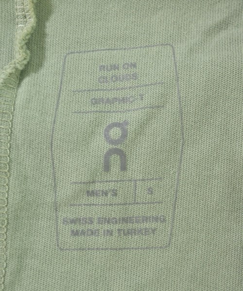 On（オン）Tシャツ・カットソー カーキ サイズ:S メンズ/2200712157056