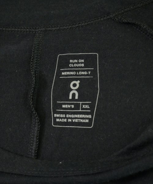 On（オン）Tシャツ・カットソー 黒 サイズ:XXL メンズ/2200712860109