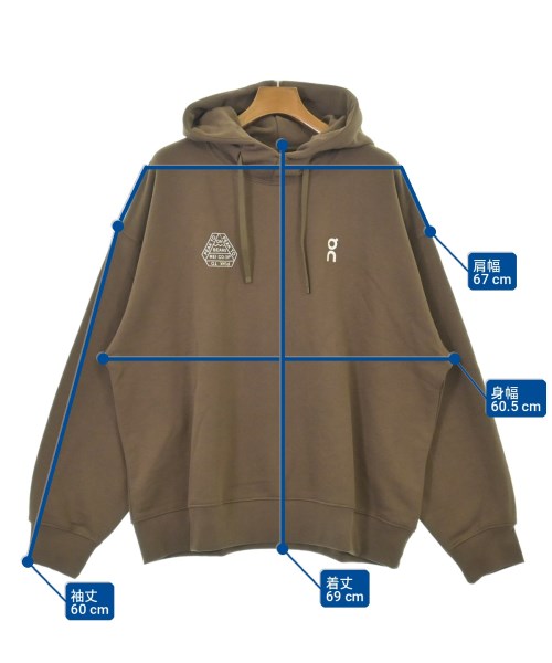 On（オン）パーカー 茶 サイズ:XL メンズ/2200712860178