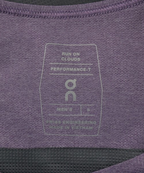 On（オン）Tシャツ・カットソー 紫 サイズ:S メンズ/2200729714013