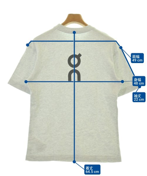 On（オン）Tシャツ・カットソー グレー サイズ:XS レディース/2200721337029