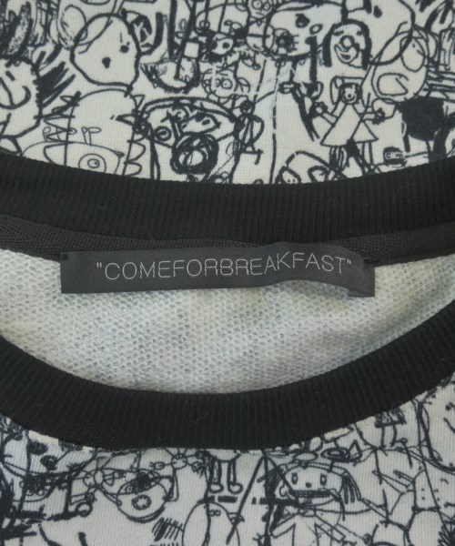 COMEFORBREAKFAST（カムフォーブレックファスト）スウェット 白 サイズ:M メンズ/2200627521164
