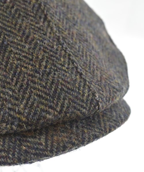 Koji Yamanishi（コウジヤマニシ）ハンチング・ベレー帽 カーキ サイズ:M メンズ/2200625783038