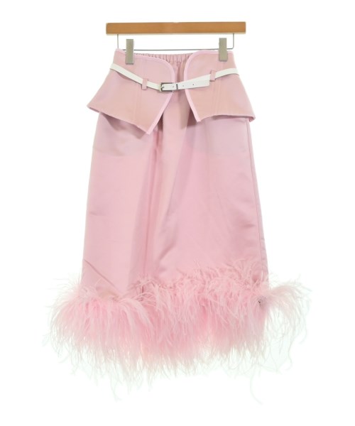 KISHIDAMIKI(キシダミキ)ロング・マキシ丈スカート ピンク サイズ:F/2200674923157