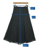 ORIVAR SAT（オリバーサット）ロング・マキシ丈スカート 黒 サイズ:36(S位) レディース/2200615814025