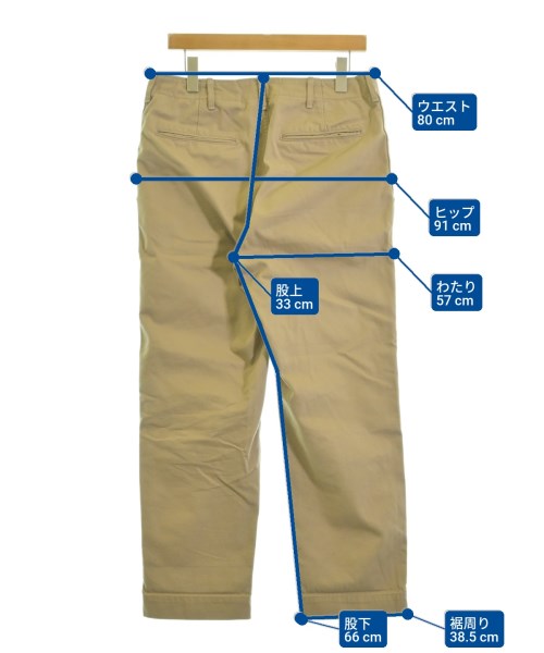 HATSKI（ハツキ）チノパン ベージュ サイズ:3(L位) メンズ/2200659562159