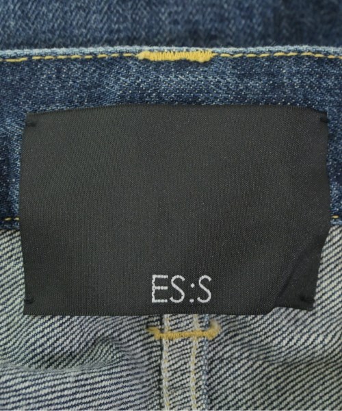 ES:S（エス）デニムパンツ 紺 サイズ:32(L位) メンズ/2200634460395