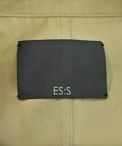 ES:S（エス）トレンチコート ベージュ サイズ:1(S位) メンズ/2200615548104