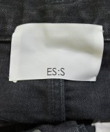 ES:S（エス）デニムパンツ 黒 サイズ:34(XXL位) レディース/2200710010346
