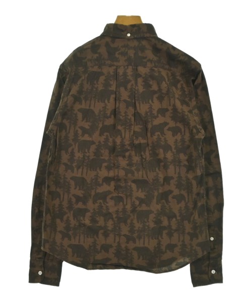 8.15 august fifteenth（オーガストフィフティーン）カジュアルシャツ 茶 サイズ:S メンズ/2200651582063