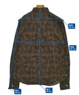 8.15 august fifteenth（オーガストフィフティーン）カジュアルシャツ 茶 サイズ:S メンズ/2200651582063