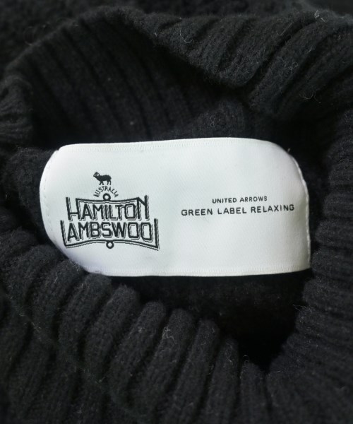 HAMILTON LAMBSWOOL（ハミルトンラムウール）ニット・セーター 黒 サイズ:F レディース/2200627192074