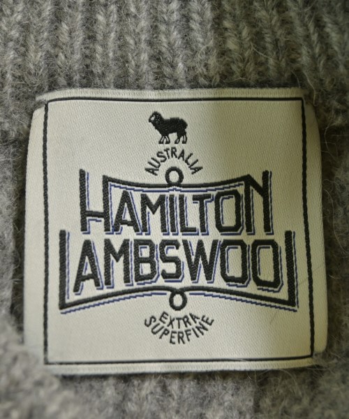 HAMILTON LAMBSWOOL（ハミルトンラムウール）ニット・セーター グレー サイズ:F レディース/2200619646035