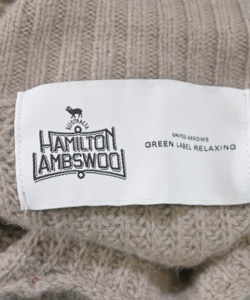 HAMILTON LAMBSWOOL（ハミルトンラムウール）ニット・セーター グレー サイズ:F レディース/2200612161122