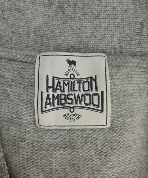 HAMILTON LAMBSWOOL（ハミルトンラムウール）カーディガン グレー サイズ:F レディース/2200672958137