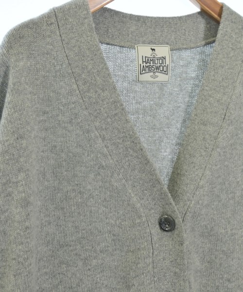 HAMILTON LAMBSWOOL（ハミルトンラムウール）カーディガン グレー サイズ:F レディース/2200672958137