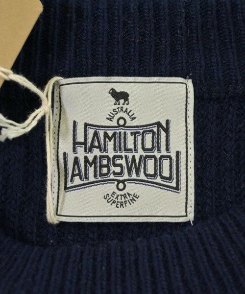 HAMILTON LAMBSWOOL（ハミルトンラムウール）ベスト 紺 サイズ:F レディース/2200677734132