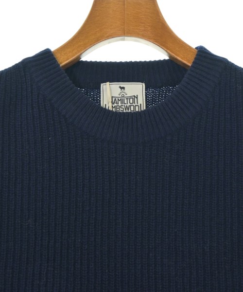 HAMILTON LAMBSWOOL（ハミルトンラムウール）ベスト 紺 サイズ:F レディース/2200677734132