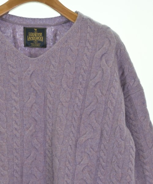 HAMILTON LAMBSWOOL（ハミルトンラムウール）ニット・セーター 紫 サイズ:M レディース/2200652135015
