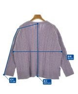 HAMILTON LAMBSWOOL（ハミルトンラムウール）ニット・セーター 紫 サイズ:M レディース/2200652135015