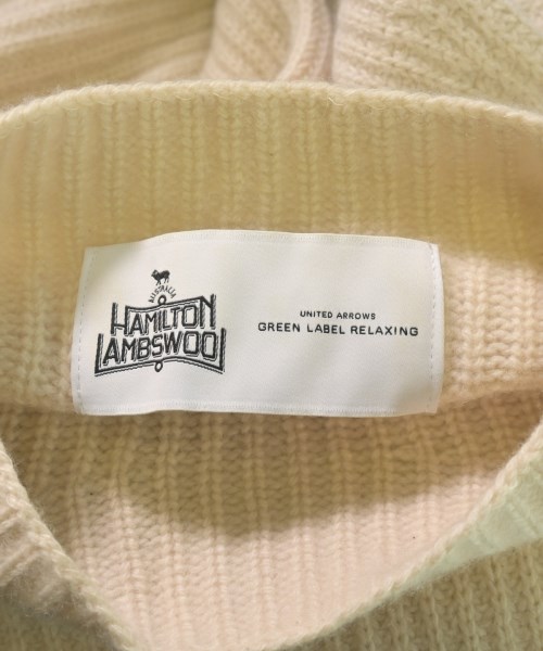HAMILTON LAMBSWOOL（ハミルトンラムウール）ニット・セーター 白 サイズ:-(XL位) レディース/2200649888016