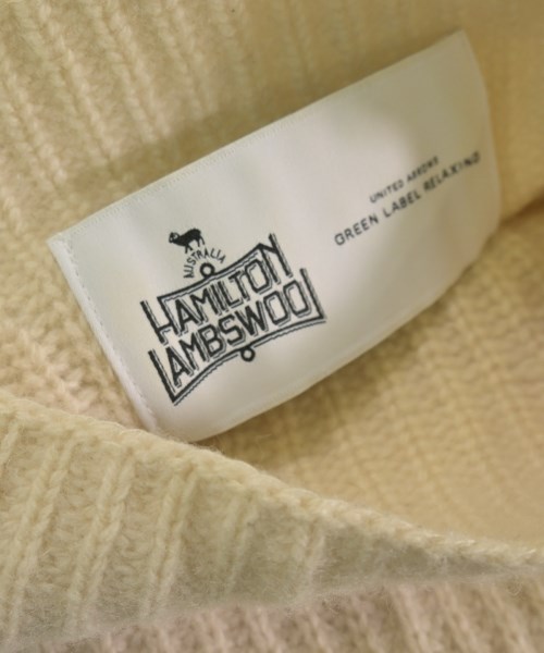 HAMILTON LAMBSWOOL（ハミルトンラムウール）ニット・セーター 白 サイズ:-(XL位) レディース/2200649888016