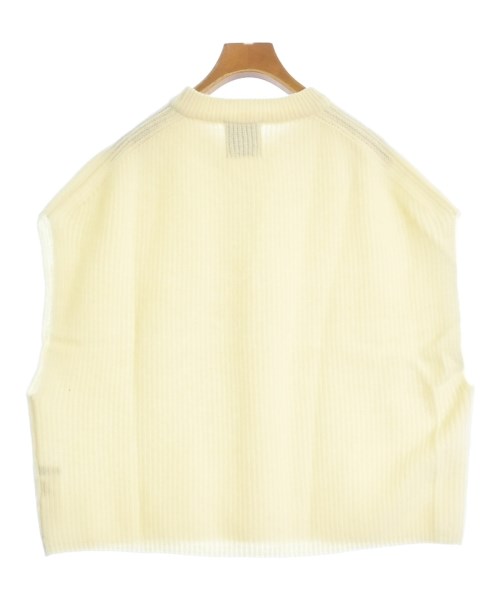 HAMILTON LAMBSWOOL（ハミルトンラムウール）ベスト/ノースリーブ 白 サイズ:F レディース/2200653463049