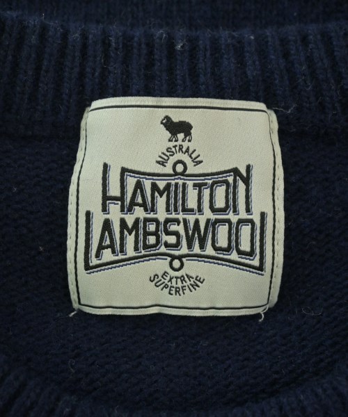 HAMILTON LAMBSWOOL（ハミルトンラムウール）ニット・セーター 紺 サイズ:F レディース/2200634777011