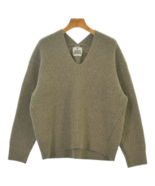 HAMILTON LAMBSWOOL(ハミルトンラムウール)ニット・セーター グレー サイズ:F/2200643912045