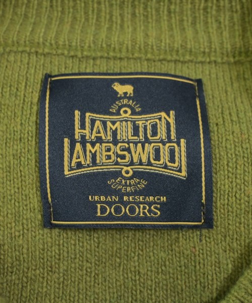 HAMILTON LAMBSWOOL（ハミルトンラムウール）カーディガン 緑 サイズ:L メンズ/2200669086201