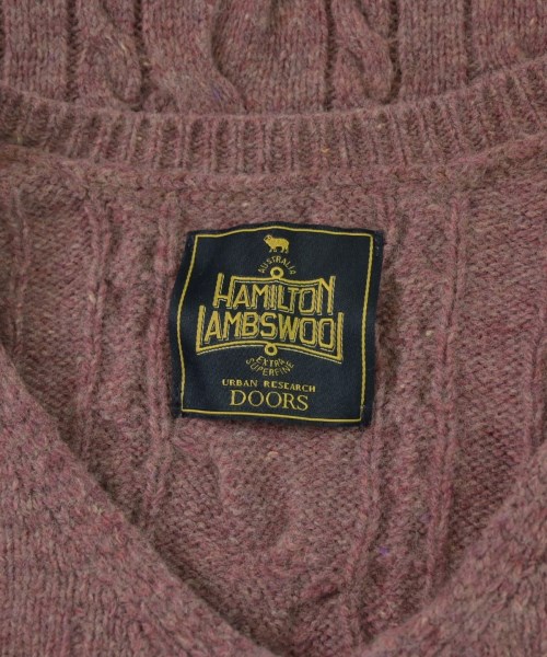 HAMILTON LAMBSWOOL（ハミルトンラムウール）ニット・セーター ピンク サイズ:ONE レディース/2200676607031