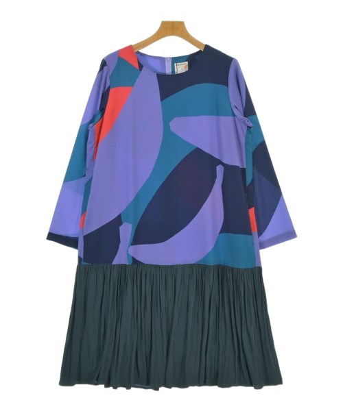 mannine(マンナイン)ワンピース 青 サイズ:M/2200669988093