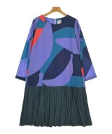 mannine（マンナイン）ワンピース 青 サイズ:M レディース/2200669988093