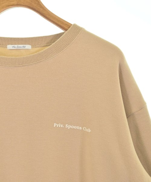 Priv. Spoons Club（プライベートスプーンズクラブ）スウェット ベージュ サイズ:2(M位) メンズ/2200657395148