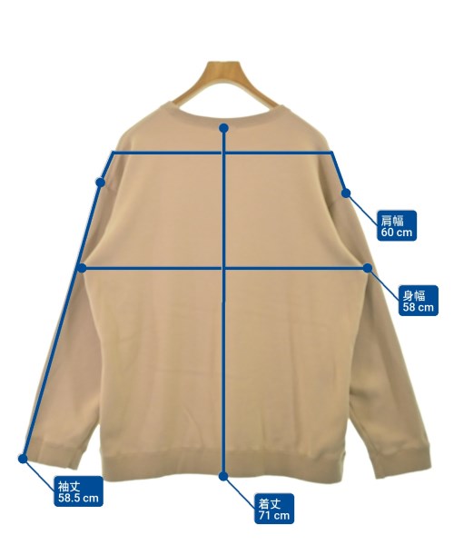 Priv. Spoons Club（プライベートスプーンズクラブ）スウェット ベージュ サイズ:2(M位) メンズ/2200657395148