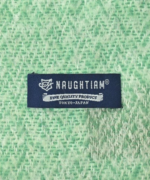 NAUGHTIAM（ノーティアム）マフラー 緑 サイズ:- レディース/2200651470025