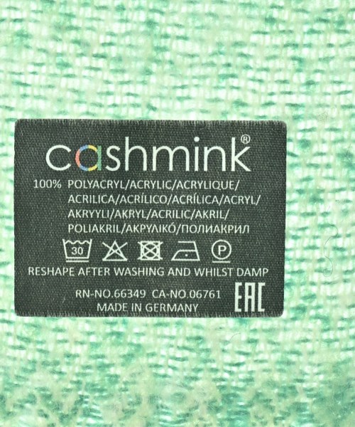 NAUGHTIAM（ノーティアム）マフラー 緑 サイズ:- レディース/2200651470025