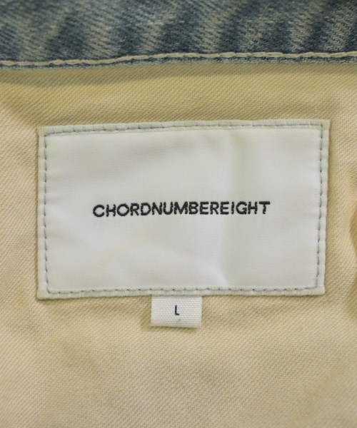 CHORD NUMBER EIGHT（コードナンバーエイト）デニムパンツ 青 サイズ:L メンズ/2200535279065