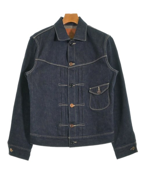 ORGUEIL(オルゲイユ)デニムジャケット 紺 サイズ:40(M位)/2200670114023