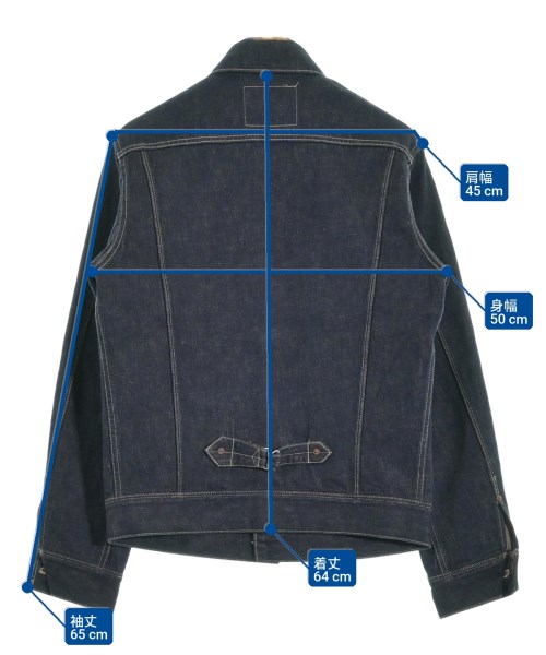 ORGUEIL（オルゲイユ）デニムジャケット 紺 サイズ:40(M位) メンズ/2200670114023