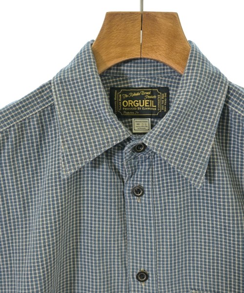 ORGUEIL（オルゲイユ）カジュアルシャツ 青 サイズ:38(S位) メンズ/2200665269042